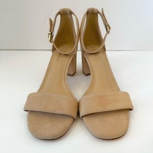 Antonio Melani Suede Chunky Heel